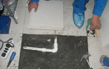 和平漏水维修 河北邯郸卫生间地面漏水维修案例